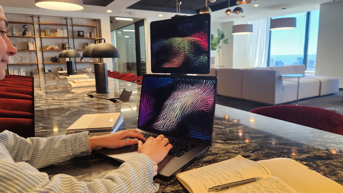 UNIMOUNT LITE - Mount Your Tablet Above Your Laptop